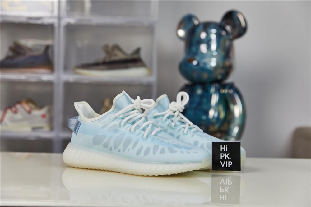 PK God adidas Yeezy Boost 350 V2 Mono Ice Retail materials ready to ship